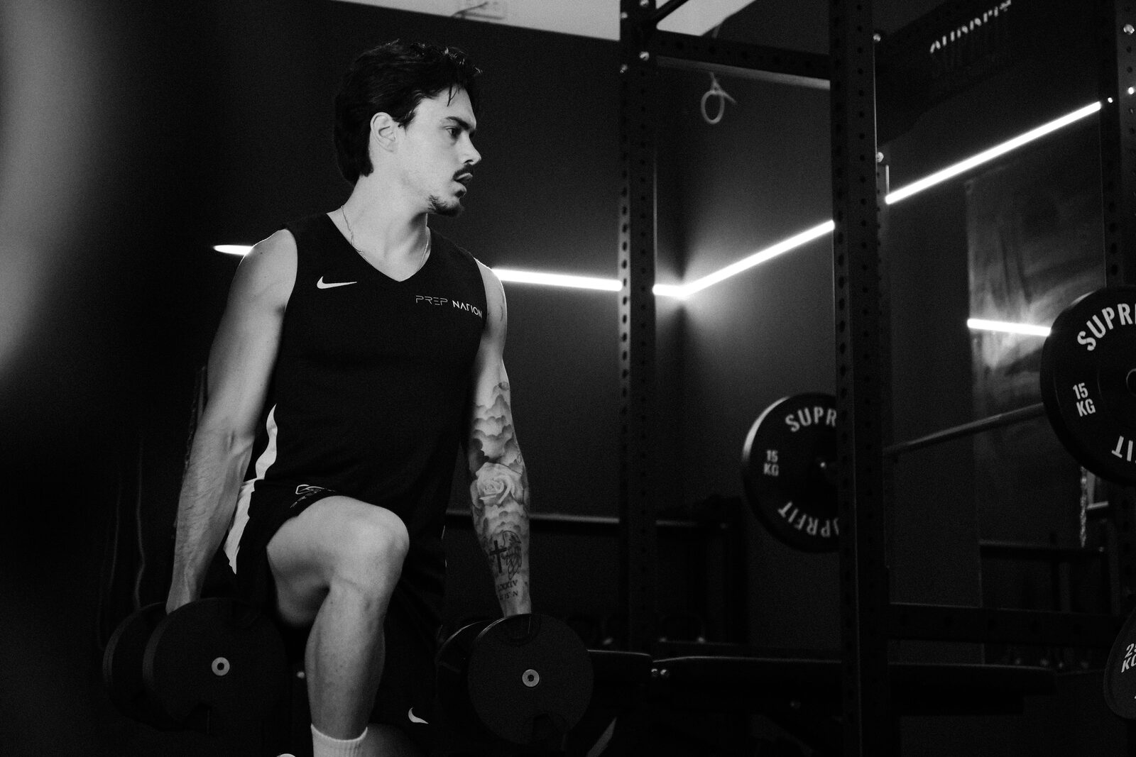 Entrenamiento HYROX de fuerza en Barcelona